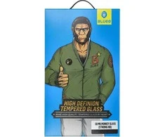 Blueo LCD apsauginis stikliukas 5D Mr. Monkey Glass (Strong HD) Apple iPhone 13 Pro Max juodas