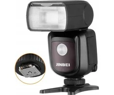 Studijinė lempa Jinbei Reporterinė lempa Jinbei Hi-900 su priedo jungtimi, skirta „Sony“
