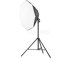 Studijos rinkinys Freepower „FreePower 106 Octa 85cm“ 1600 W 5500 K nepertraukiamo apšvietimo rinkinys su stovu