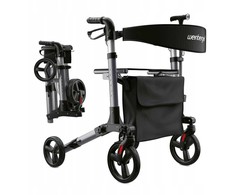 Sturm &amp; Drang Weinberger Aliuminio-Rollator 3-fach faltbar
