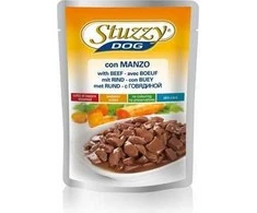 Agras Pet Foods Drėgnas Šunų Maistas - Stuzzy Chunks Su Jautiena - 100 G
