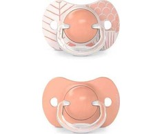 Suavinex 083065 SX PRO čiulptukas 18+ 2vnt DREAMS PEACH 308281
