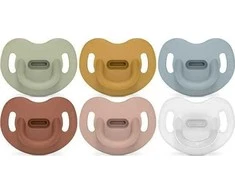 Suavinex 308078-PACTON 100 % SILIKONINIS ANATOMICAL SX PRO/6-18M/ŽALIAS/NAUJAS, VISIŠKAI IŠ SILIKONINIŲ ĮTVARŲ