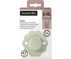 Suavinex - 308386-PHYSIOLOGICAL čiulptukas SX PRO SILICONE/6-18M/AQUQ/WONDER