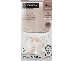 Suavinex - 308742-BUTELIS 150ML / FIZIOLOGINIS SX PRO LĖTOS TEKĖJIMO ŽIEDUKLIS / ROŽINĖ LAISVĖ / STEBUKLŲ ŠALIS