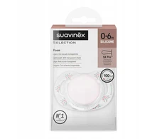 Suavinex 308929-PHYSIOTHERAPY SX PRO SILICONE 0-6M Rožinis POETRY
