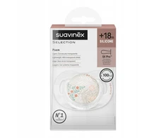Suavinex 308937-PHYSIologic čiulptukas SX PRO SILICONE 18M BEIGE POETRY