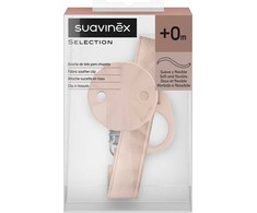 SUAVINEX - čiulptuko segtukas „Wonderland“ su juostele, rožinis