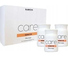 Rinkinys „Subrina Professional Care“ keratino plaukų serumas stiprinimui, 6 vnt., 10 ml