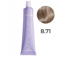 Subrina Professional , , Amino Plex, Demi-Permanent Hair Dye, 8/71 , 60 ml For Women