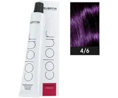 Subrina Professional , Vibrant, Permanent Hair Dye, 4/6 Medium Brown Violetinė, 100 ml Unisex
