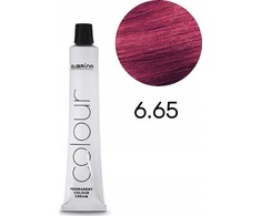 Subrina Professional Vibrant Colour Permanent Hair Dye 6/65 Dark Skirtas šviesiems plaukams Mahogany, 100 ml