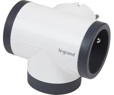 Legrand Rotacinis skirstytuvas 2xp+su + USB ac-b/c