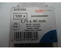 SUKI Dailylenčių vinys, 1.75 x 40 mm, 100 vnt.
