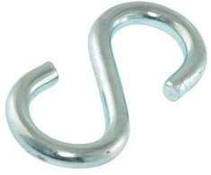 SUKI S-HOOK 4.0X35 ZINC PLAT/ 4PCS
