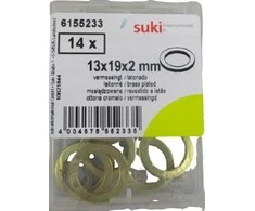 Poveržlės Suki, Ø 13 mm, 14 vnt.