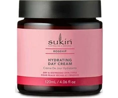 Sukin drėkinantis veido kremas Rosehip hidratacijos dienai 120 ml