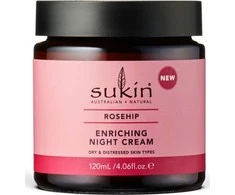 Sukin Rozehip veido kremas mitybos 120ml
