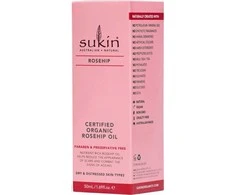 Sukin Sukin, RUSHIP aliejus natūralus 100% aliejus iš laukinės Čilės rožių, 50ml