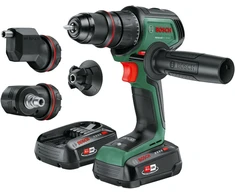 Suktuvas - gręžtuvas Bosch AdvancedDrill 18V-80 QuickSnap 2 x akumulator 2.5 Ah (06039E2004)