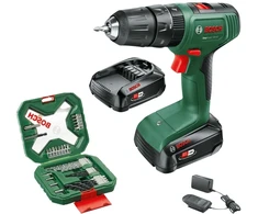 Suktuvas - gręžtuvas Bosch EasyImpact 18V-40 18 V 2 x akumulator 2 Ah (06039D8109)