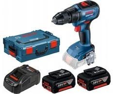 Bosch Akumuliatorinis gręžtuvas-suktuvas GSR 18 V-50 2x5.0Ah 50/28 Nm, bešepetėlinis (06019H5001)