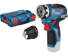 Bosch GSR 12V-35 FC, LB be akumuliatoriaus ir kroviklio, GFA12B