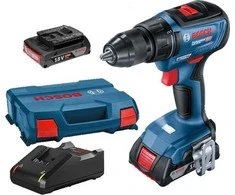 Bosch Akumuliatorinis gręžtuvas-suktuvas GSR 18 V-50 2x2.0Ah 50/28 Nm, bešepetėlinis