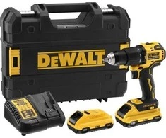 Suktuvas-gręžtuvas DeWalt DCD709L2T-QW; 18 V; 2x3,0 Ah akum.