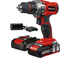 Einhell Ak. grežtuvas TE-CD 18/2 Li (2x2,0 Ah) kroviklis ir 2 vnt. akumuliatorių 18V 2,0 Ah