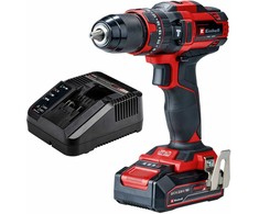 Smūginis suktuvas-gręžtuvas Einhell TE-CD 18/44 Li-i; 18 V; 1x2,5 Ah akum.