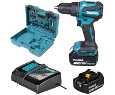 Suktuvas - gręžtuvas Makita DHP490RFX3 18 V 2 x akumulator 3 Ah