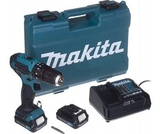 Makita akumuliatorinis suktuvas gręžtuvas HP333DSAE, 12V, 2x2.0Ah