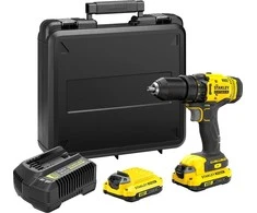 Stanley akumuliatorinis gręžtuvas-suktuvas 18V 2x1,5Ah [SFMCD700C2K-QW]