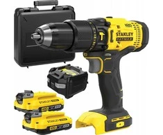 STANLEY SFMCD711D2K 2X2Ah akumuliatorinis gręžtuvas-suktuvas
