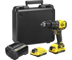 Smūginis suktuvas-gręžtuvas Stanley SFMCD715C2K-QW; 18 V; 2x1,5 Ah akum.