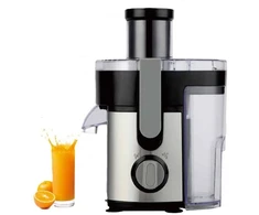 Rosberg 555R51160B, sulčiaspaudė, 600 W, 1000 ml minkštimo indas, 2 greičio nustatymai