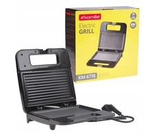 Sumuštinių keptuvas Keptuvas Bestron Keptuvas 6718 JUODA 800 W GRILL