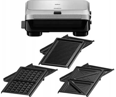 Sumuštinių keptuvas Braun SnackMaker 5 SM5038 Sidabrinis universal cooker, 800 W - sidabrinis/juodas