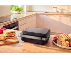 Sumuštinių keptuvas Sumuštinių keptuvė Sencor SSM 2200BK 3 viename (41026414)