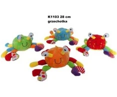 Sun Day Sekmadienio talismanas krabas - barškutis (K1103)