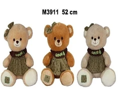 Sun Day Meškiukas M-3911 w sukience 3kol 52cm 177179
