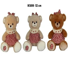 Sun Day Meškiukas M-3899 w sukience 3kol 52cm 177056
