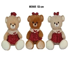 Sun Day Meškiukas M-3905 w sukience 3kol 52cm 177117