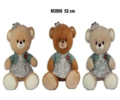 Sun Day Meškiukas M-3908 w sukience 3kol 52cm 177148