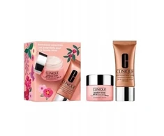 Clinique „Sunkissed Essentials“ rinkinys: drėkinamasis veido kremas 30 ml + savaiminio įdegio gelis be aliejaus 30 ml