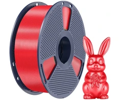 Sunlu PLA+ Silk Filament (Raudona)