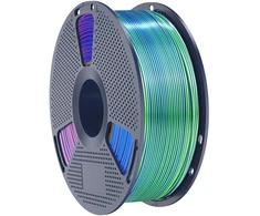 Sunlu PLA+ Silk Tri-Color Filament (mėlynas-žalias-violetinė)