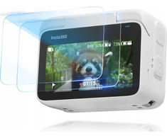 SunnyLife 2x dangteliu apsaugantis stiklinis ekranas LCD monitorius, skirtas Insta360 Go 3s / Go 3 Action Pod / Bhm 829