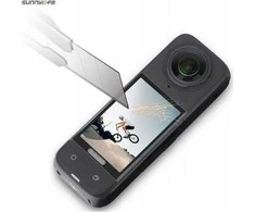 SunnyLife 2x grūdinto stiklo dangtelis LCD ekrano apsauga, skirta Insta 360 Insta360 X4 / X 4 / Ist-bhm799-2